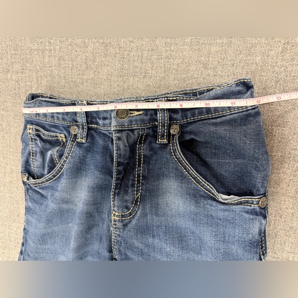 Wrangler 20X Jeans Boys Size 12 Slim Adjustable Waist Straight Leg Dk Denim 0076 - Picture 10 of 10